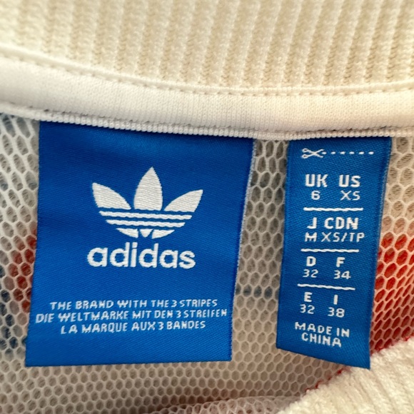 adidas Originals Polka Dot Mesh Vest - Picture 5 of 6